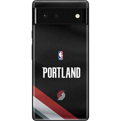 NBA Portland Trail Blazers Jersey Google Pixel 6 Skin